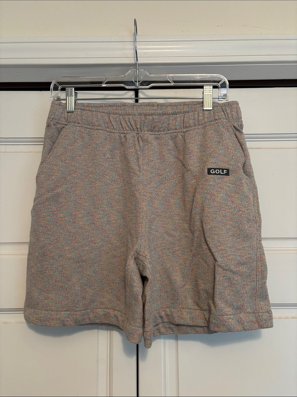Golf Wang Men’s Multicolored Heather Knit Sweatshorts